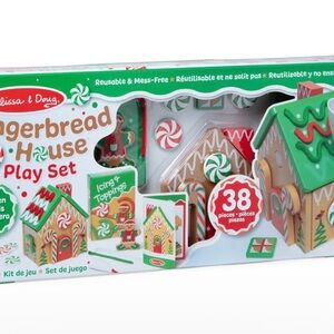 Melissa & Doug Gingerbread House Play Set Christmas